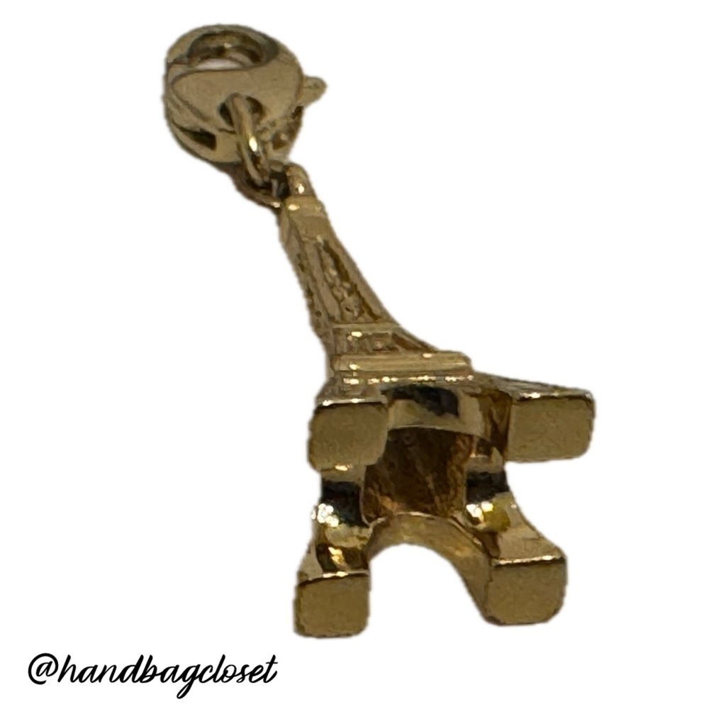 KATE SPADE Eiffel Tower 12 KT Plated Vintage Charm (No Bracelet) - Picture 2 of 8